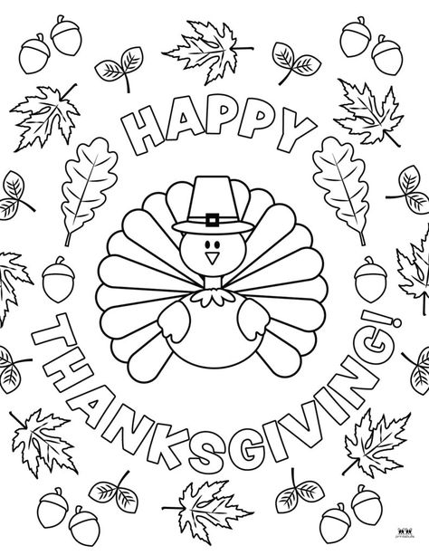 Free Printable:Ft7mltrnbiy= Thanksgiving Coloring Pages