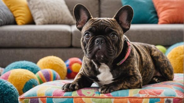 full grown french bulldog