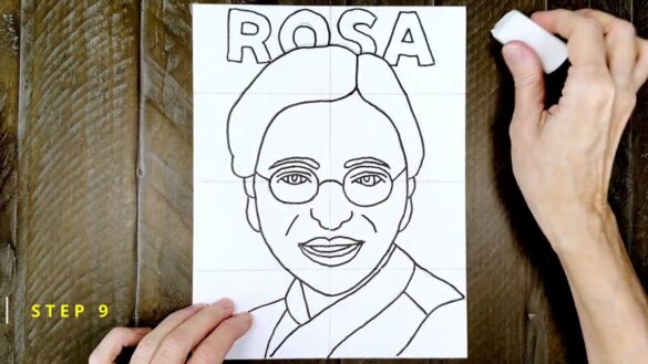 Drawing:5yey6-4qfb0= Rosa Parks