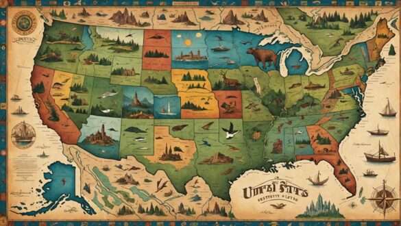 Printable:Uj3t4zt70_Q= United States Map