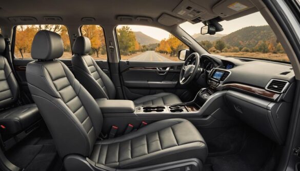 honda pilot interior details