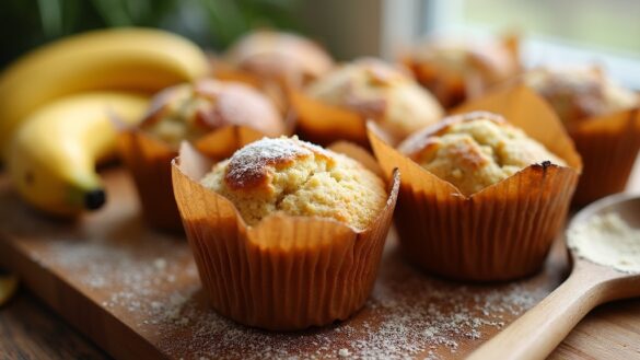 banana bread muffin recipe