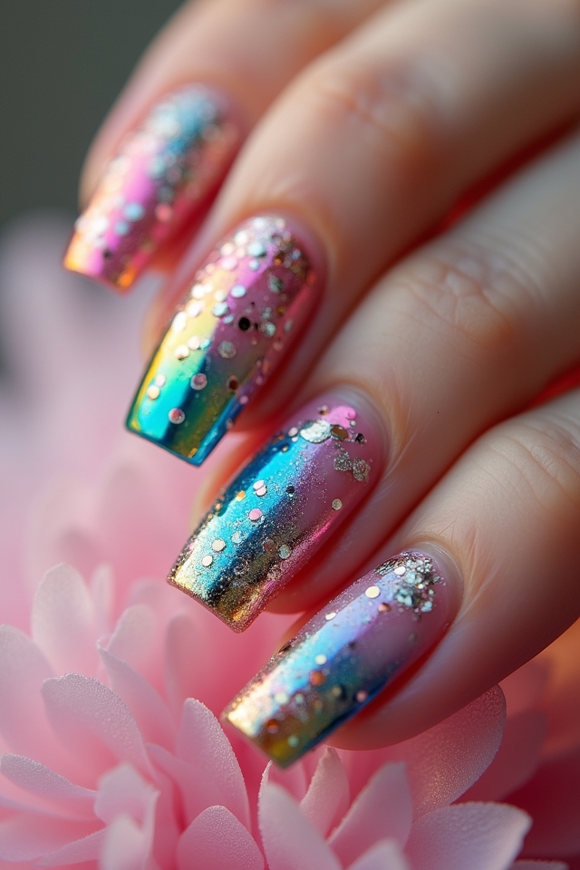 artistic birthday nail designs