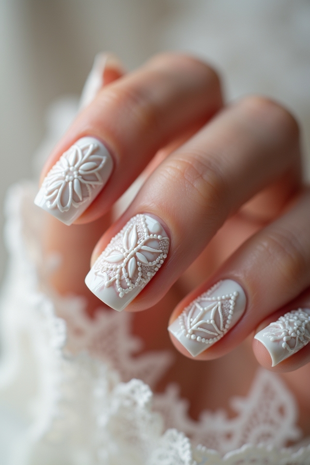 bold white negative space