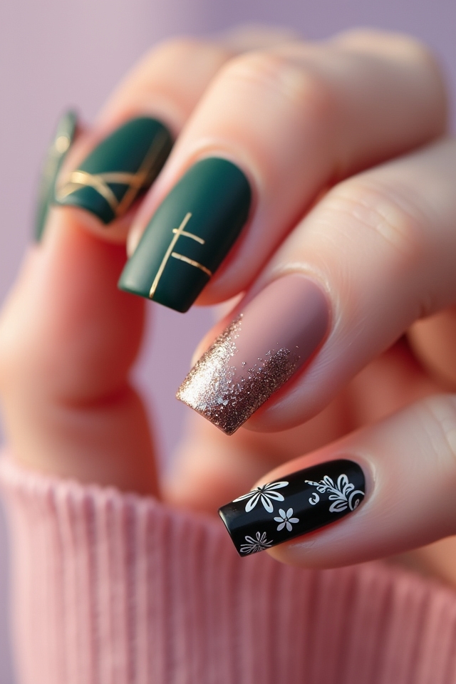 chic matte nail colors