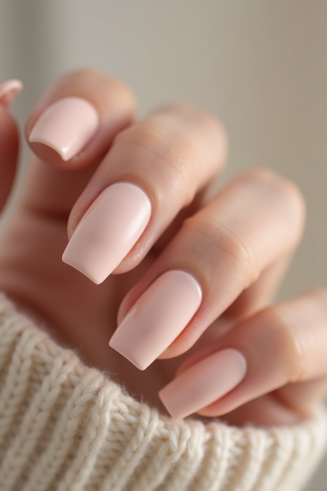 clear matte nail finish