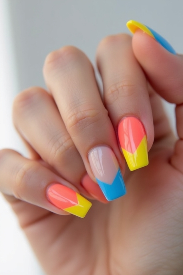 colorful nail design ideas