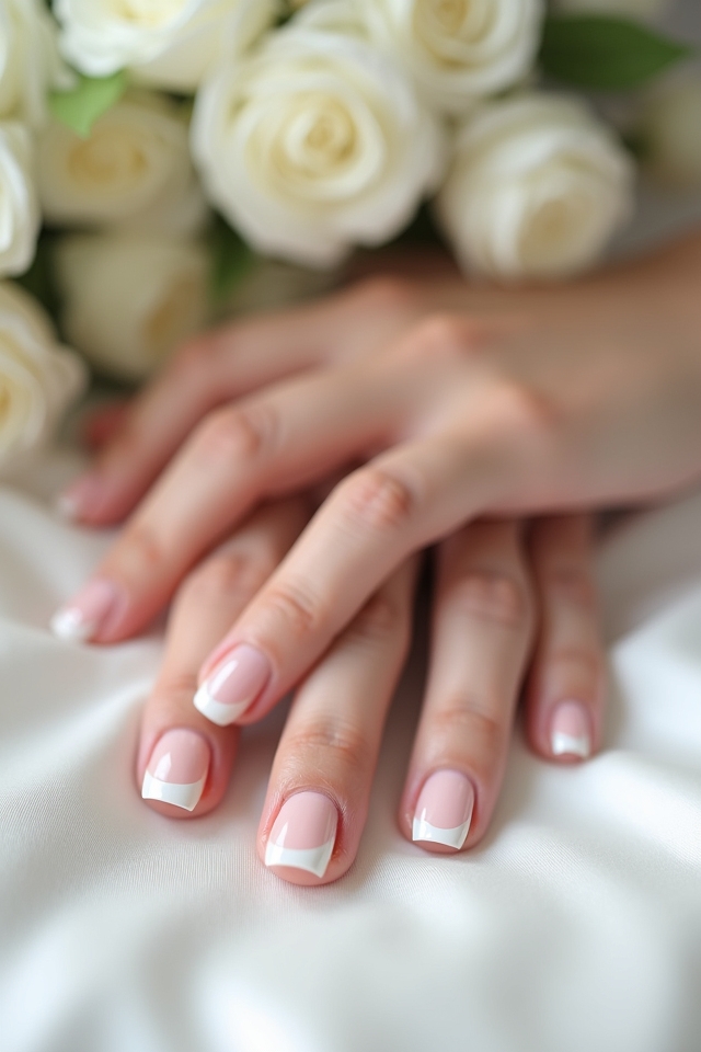 elegant classic french tips