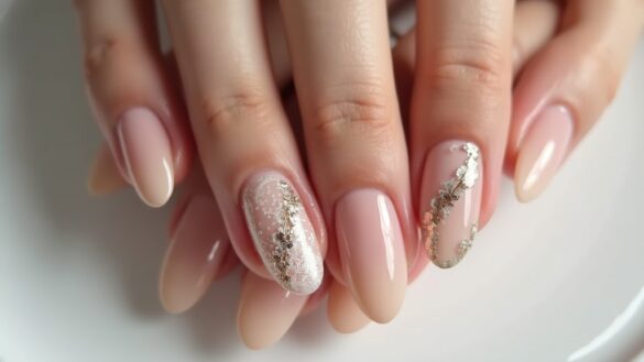 elegant nude nail styles
