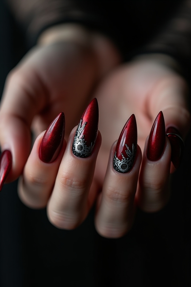 fang tastic halloween nail art