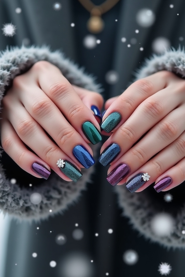 jewel toned winter elegance