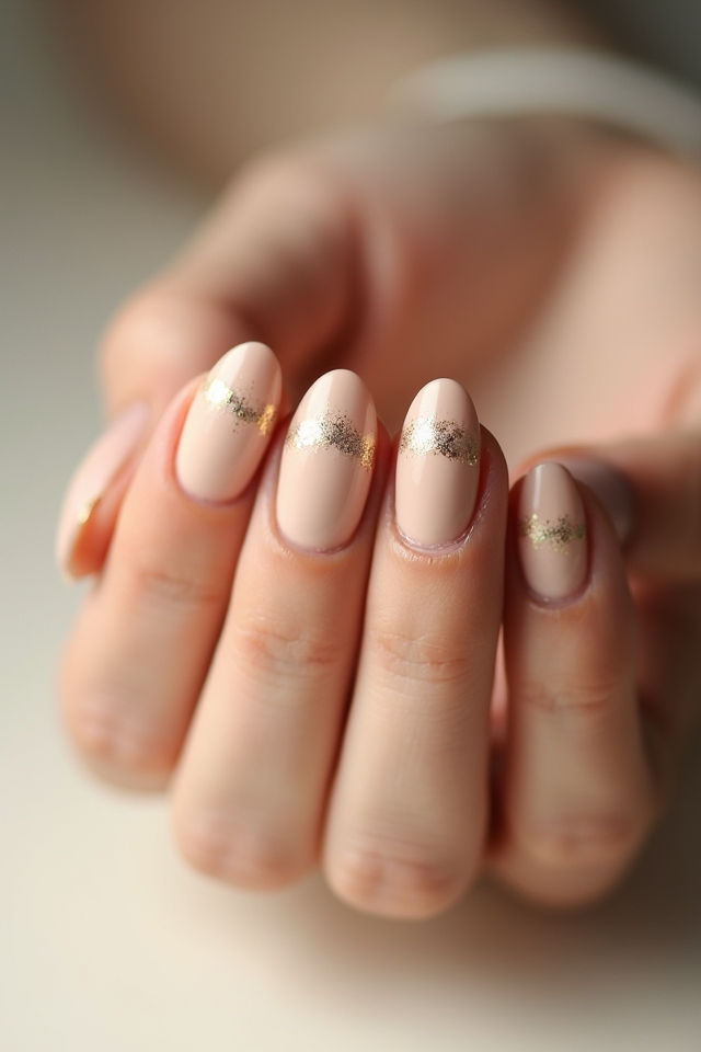 luxurious tiny gold accents