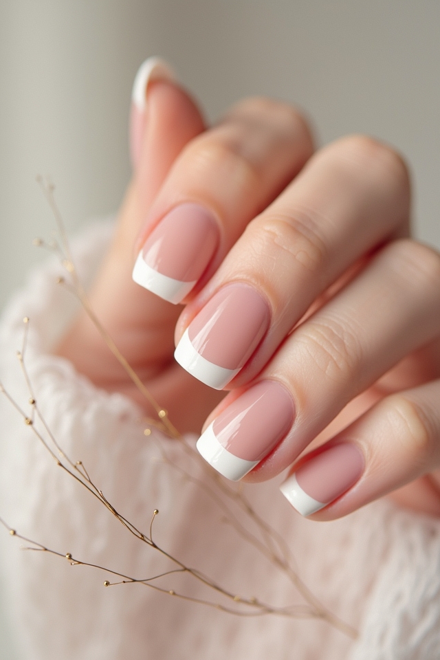 minimalist line art nails
