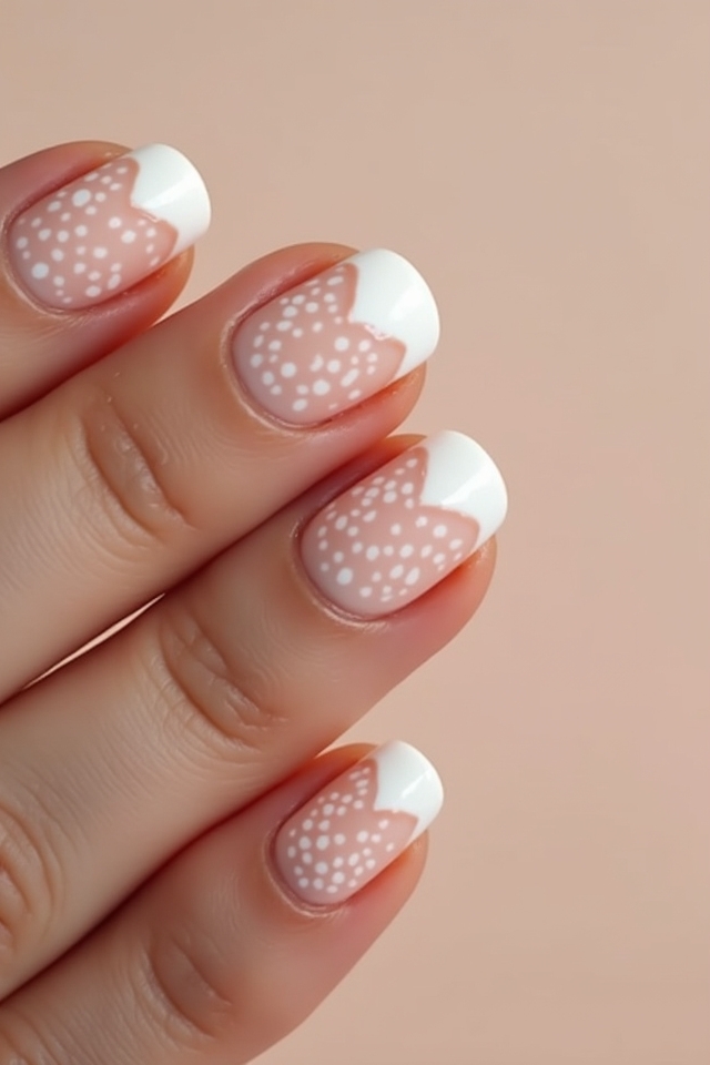 negative space nail art