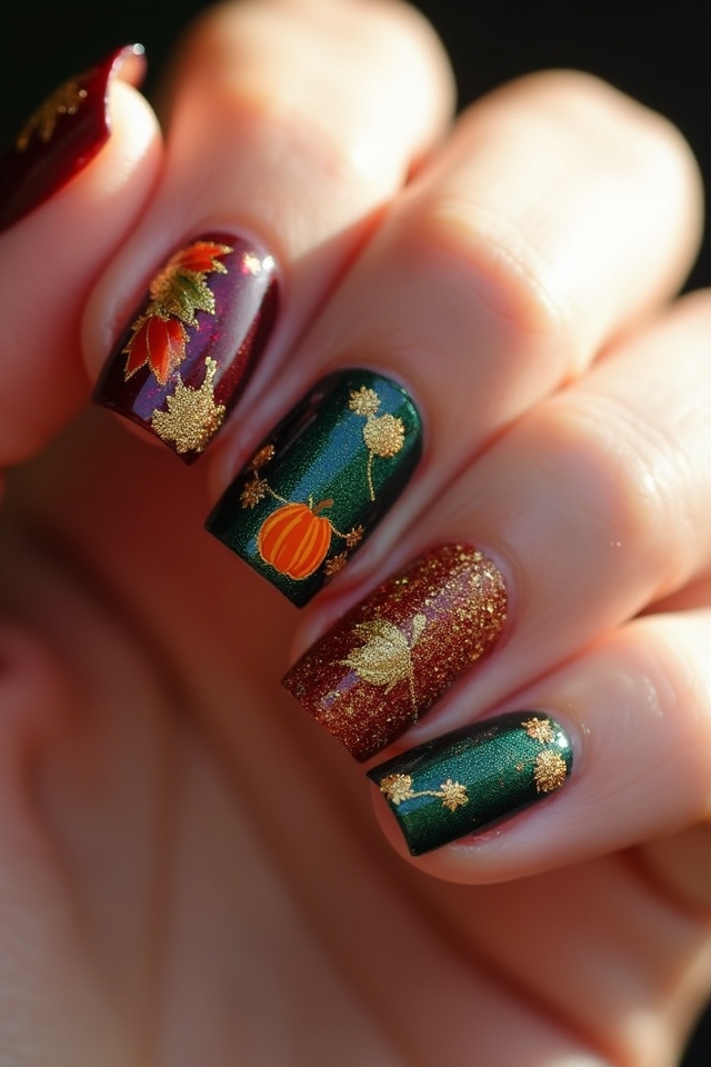 seasonal nail design ideas