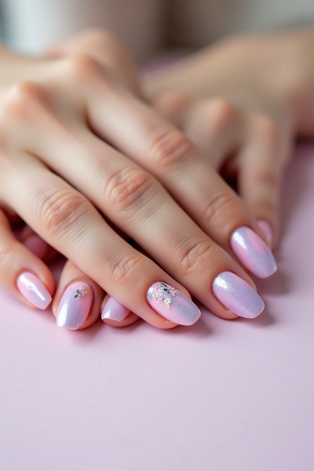 stunning gradient nail art