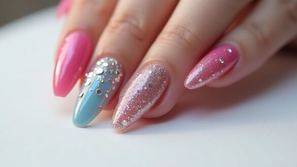 stylish birthday nail designs stylish birthday nail designs