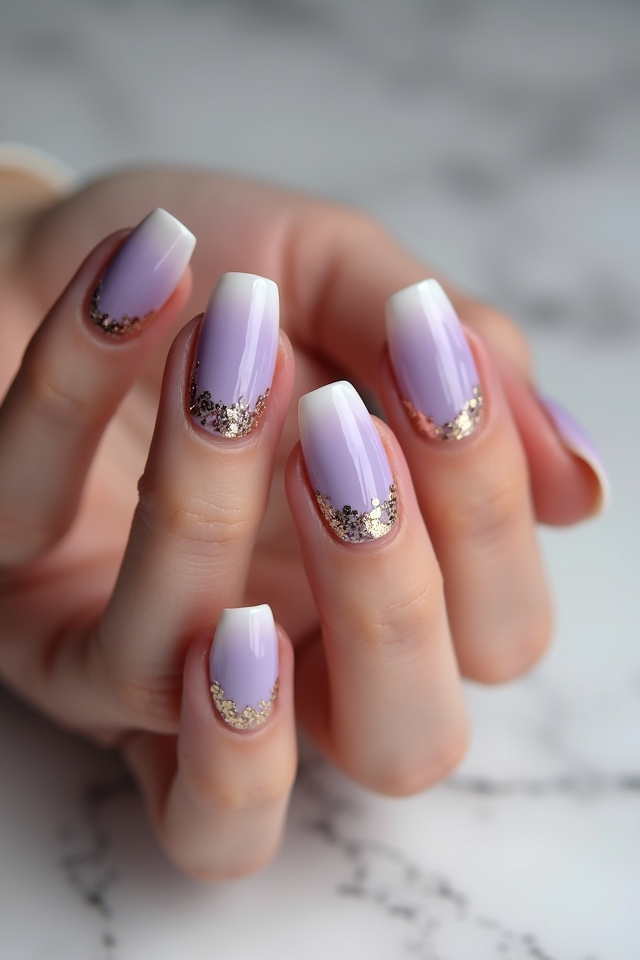 vibrant french tips twist