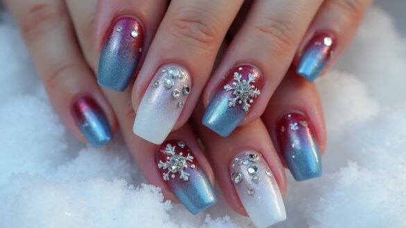winter nail art ideas