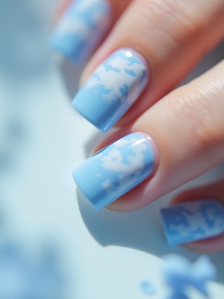 abstract art nail techniques