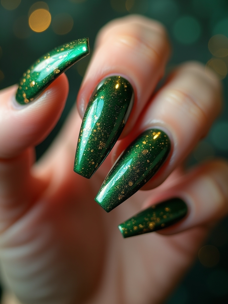 abstract artistic nail designs