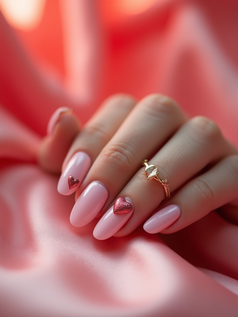 abstract love nail designs