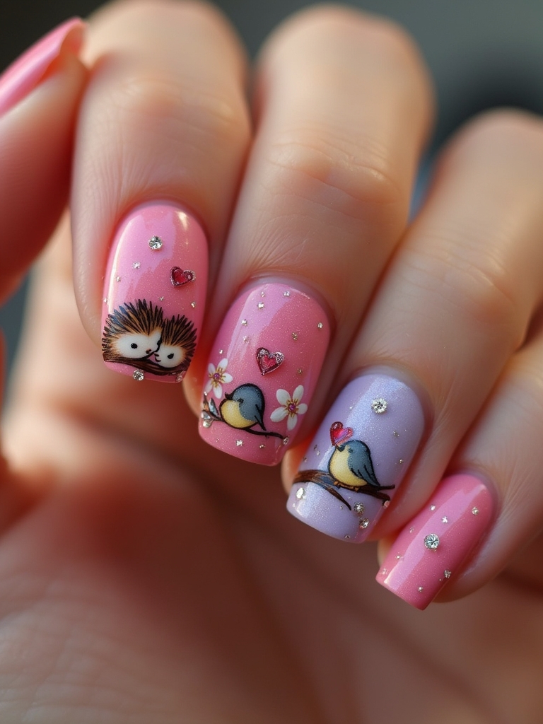 adorable animal couple designs