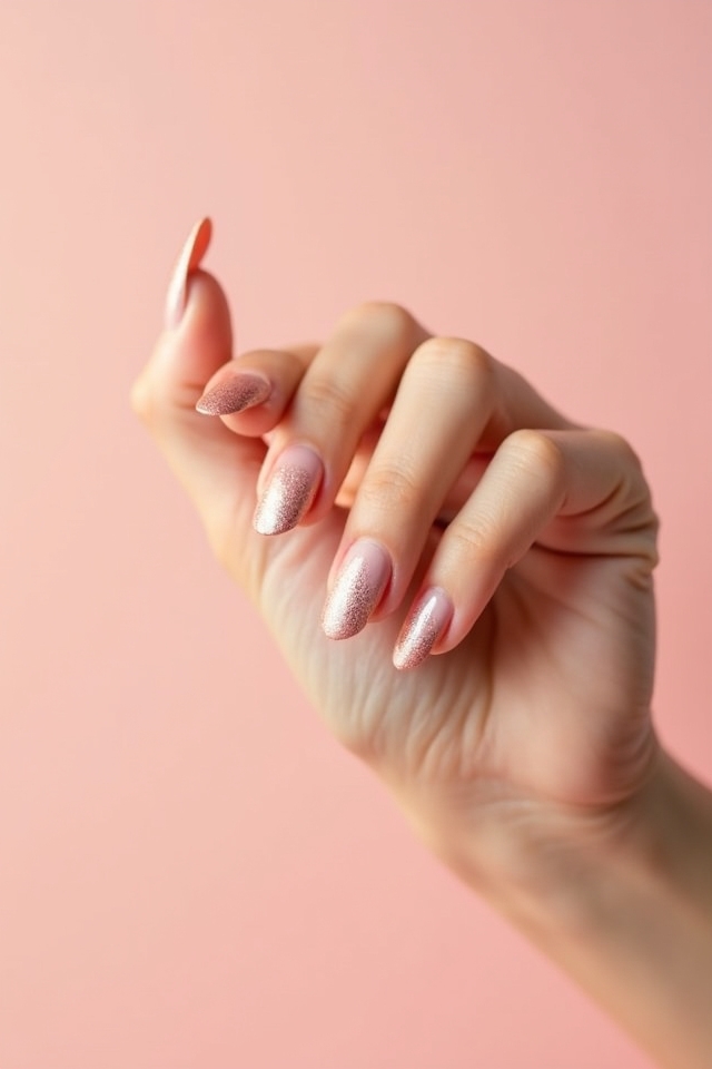 blush pink nail combinations