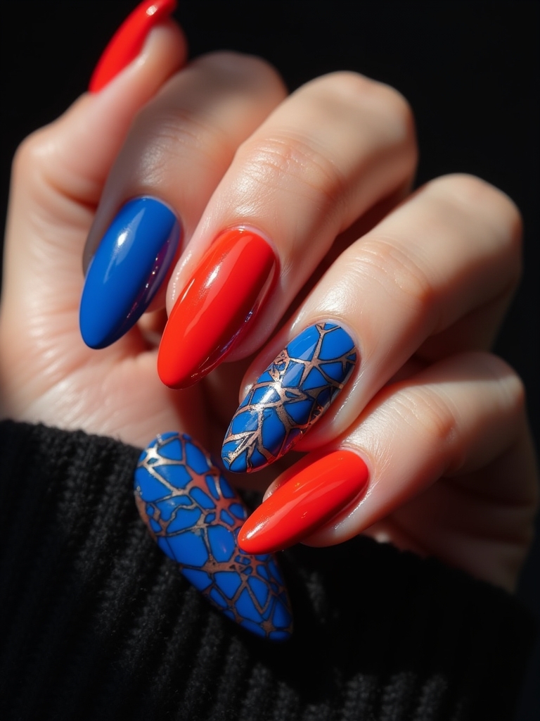 bold monochrome nail ideas