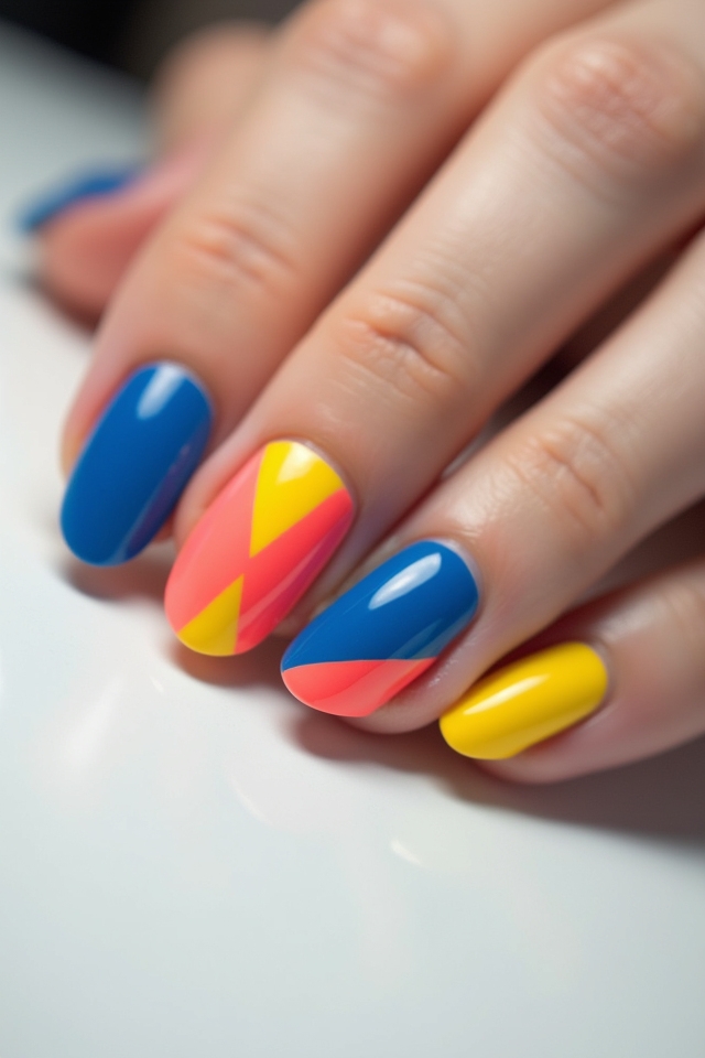 bold nail color combinations