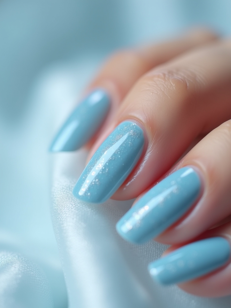calm and elegant nails