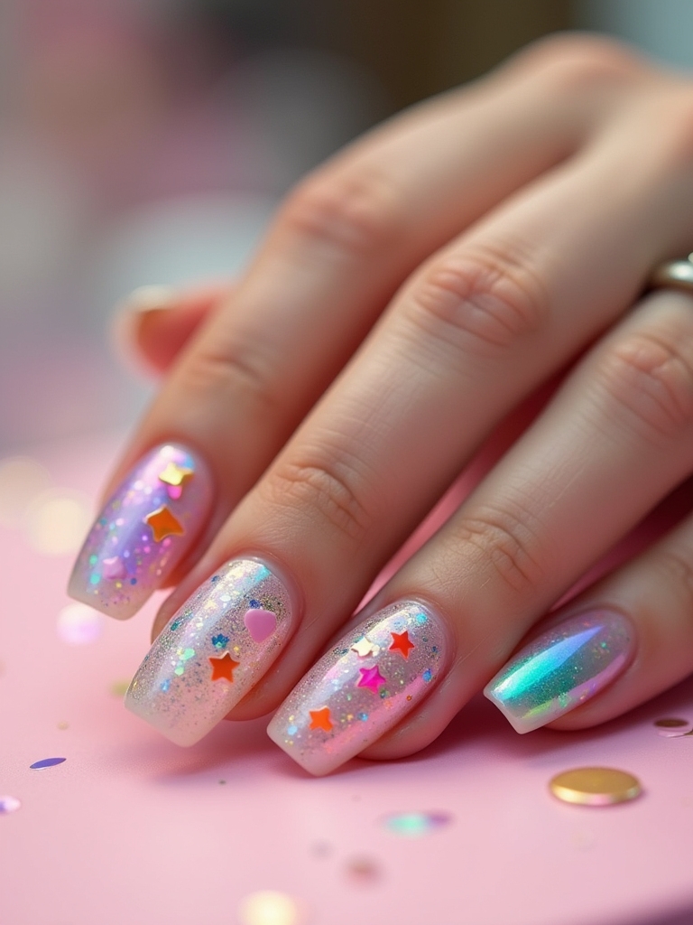 clear base nail designs