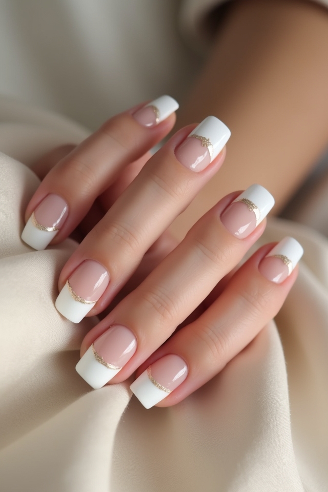 colorful french tip variations