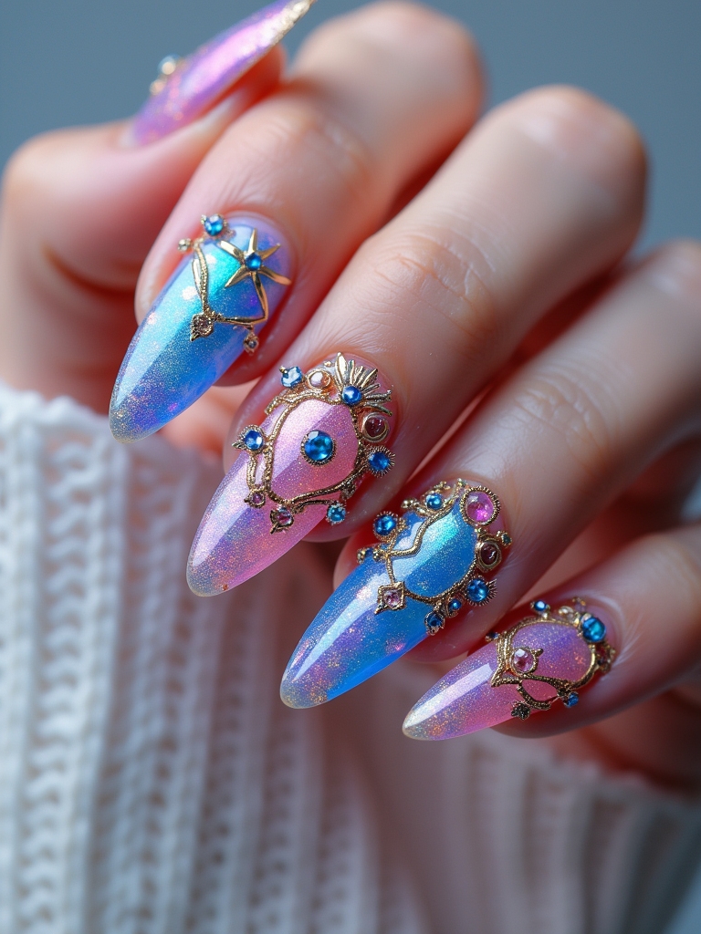 creative 3d nail art
