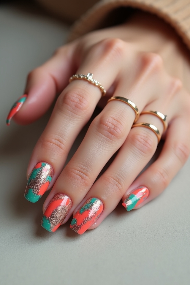 creative abstract brush techniques