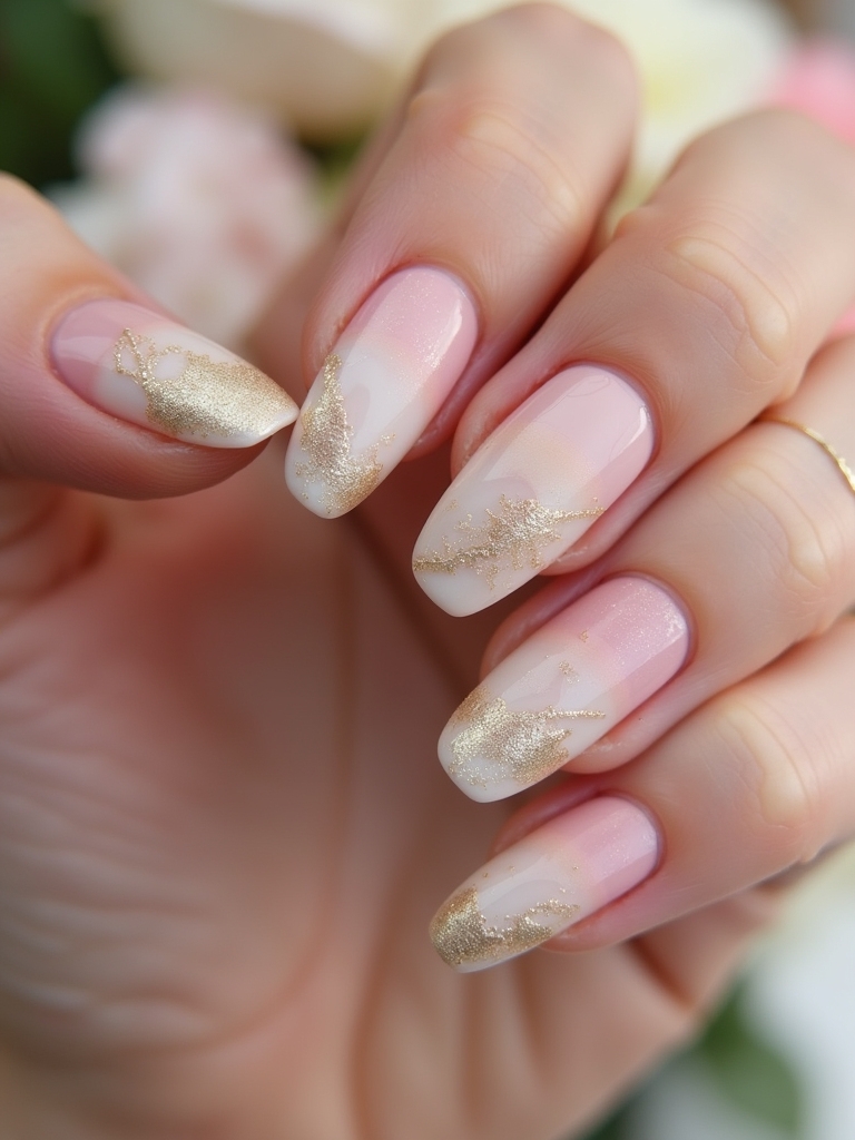 creative bridal nail designs