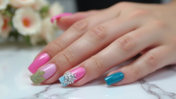 durable and stylish gel nails