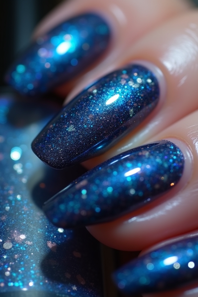 enchanting deep blue elegance