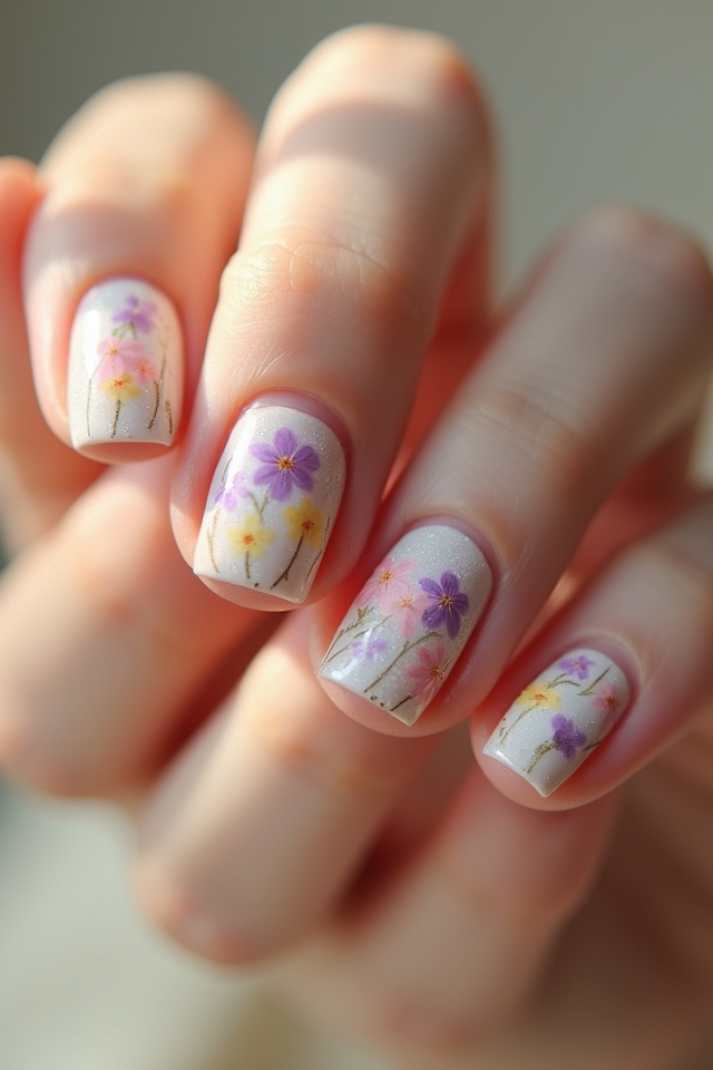 floral designs for nails