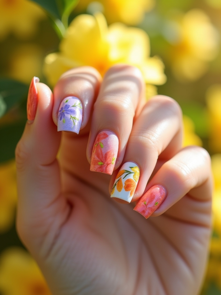 floral nail art inspiration
