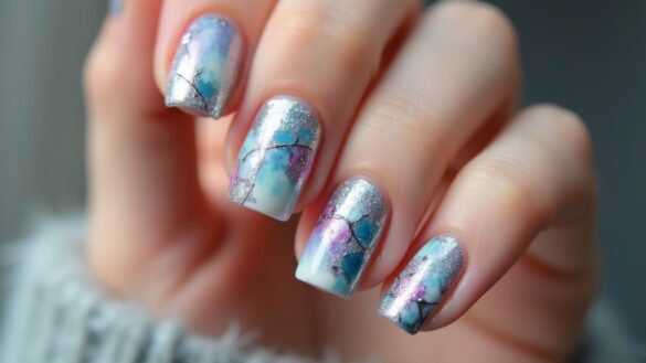 fresh january nail designs