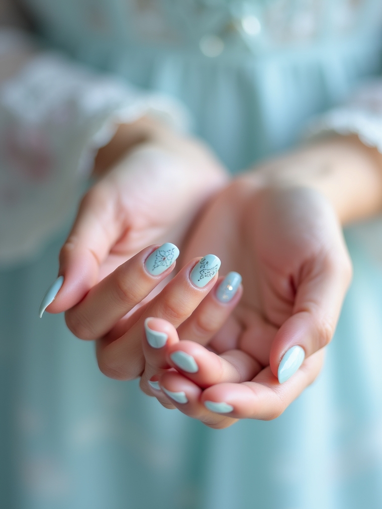 geometric nail art designs