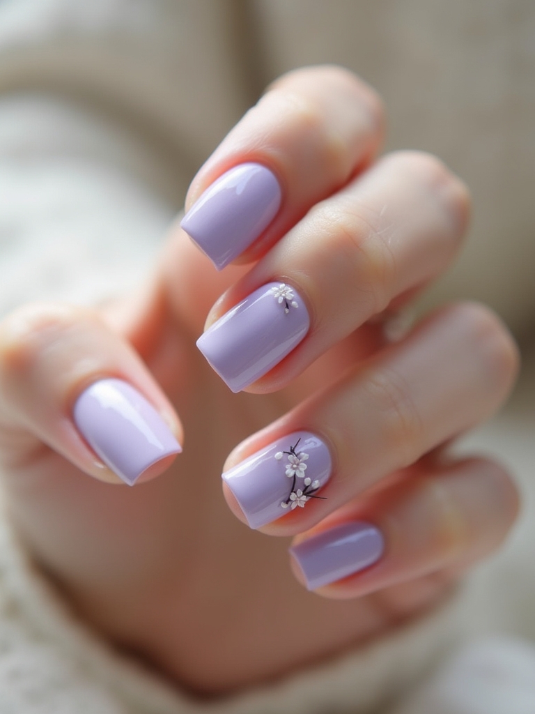 lavender nail art inspiration