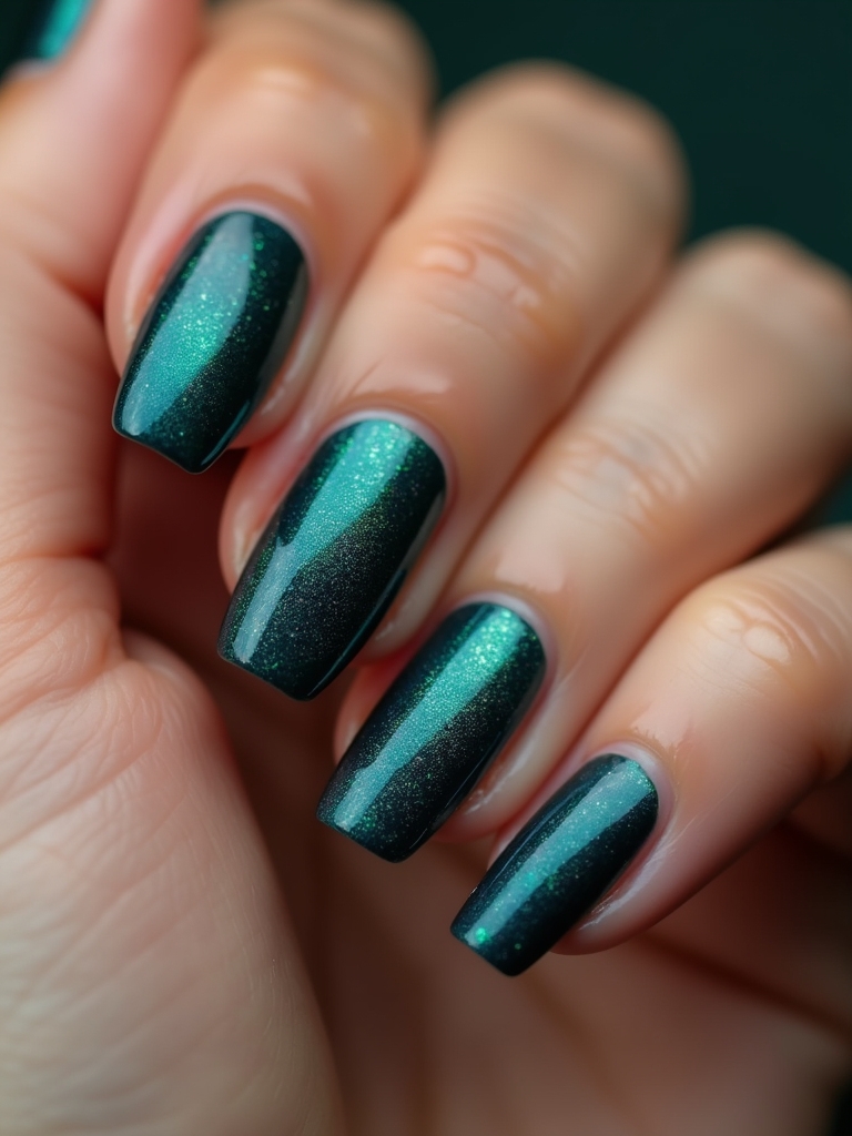 luxurious textured velvet nails