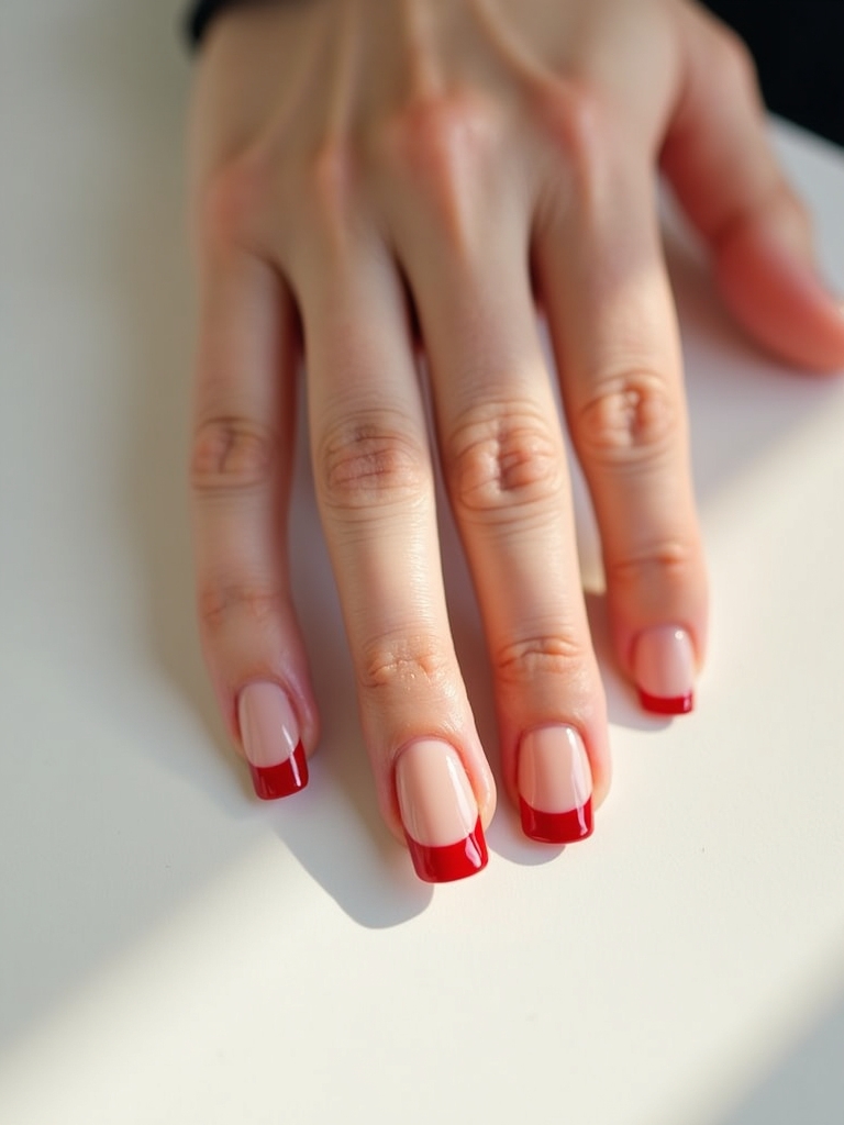 minimalist cherry nail designs