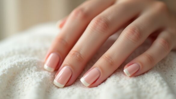 natural nail glow ideas