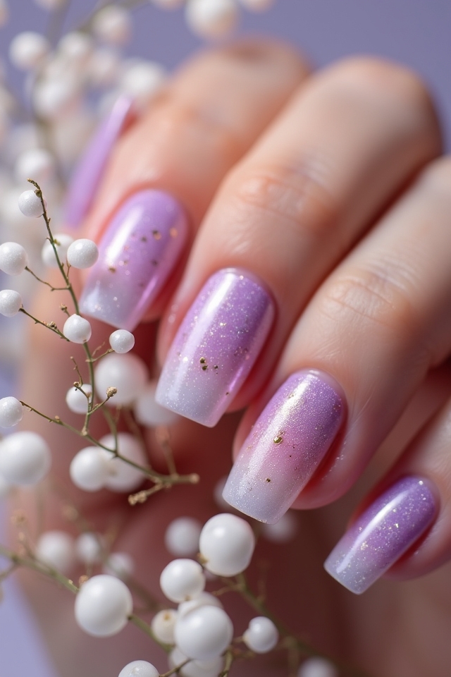 ombre nail color blending