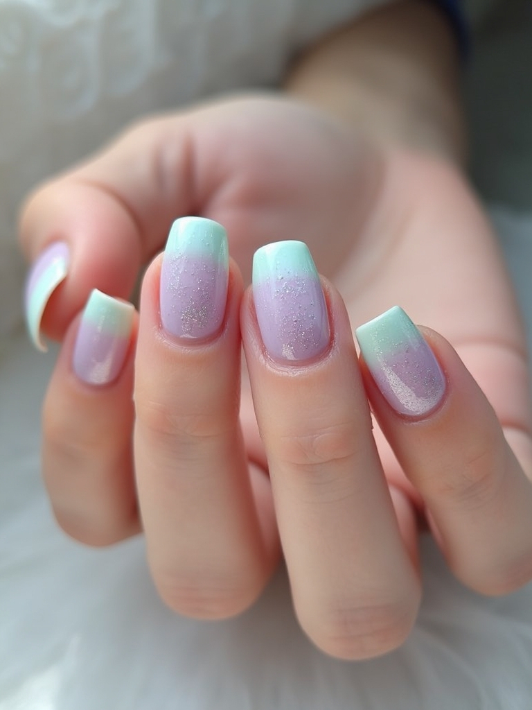 pastel french tips tutorial