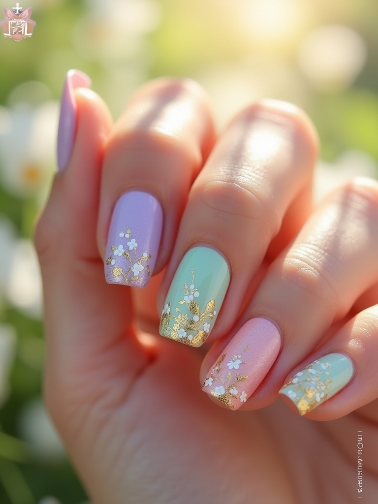 pastel nail art techniques