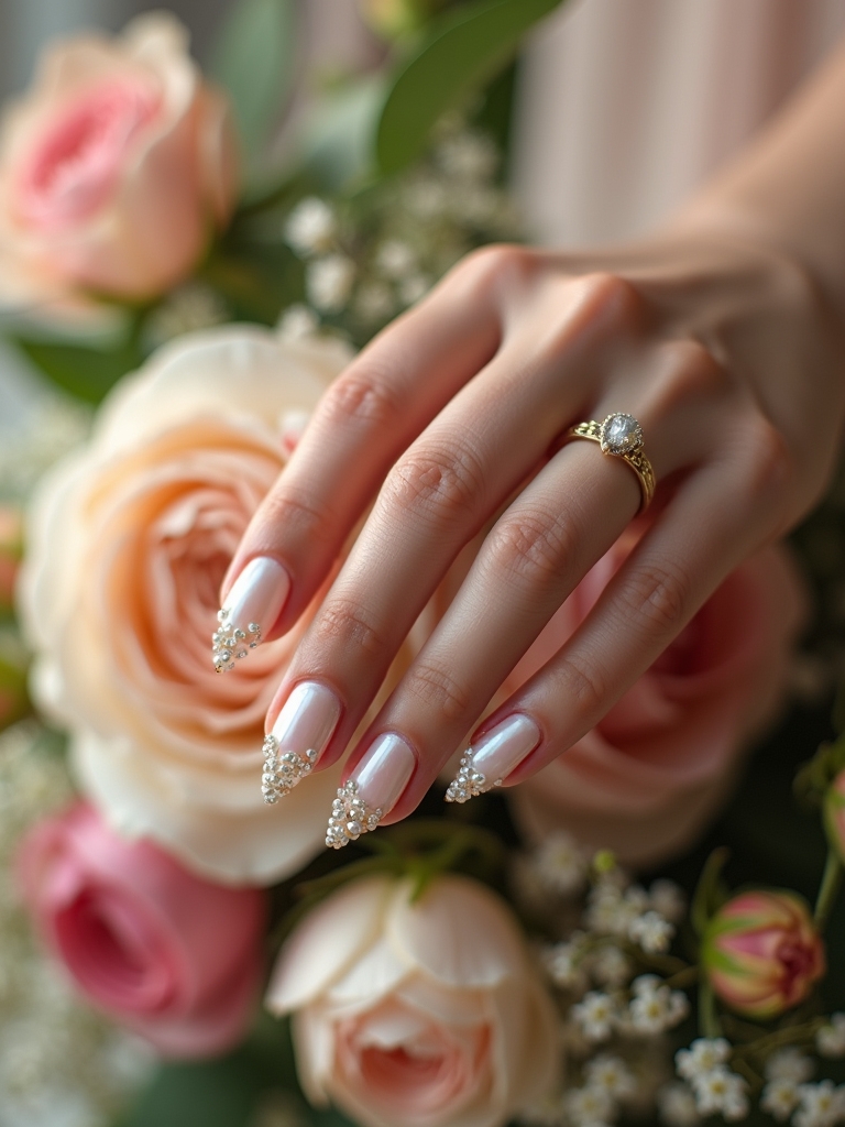 pearls and flowers fusion